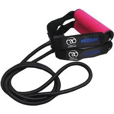 Pink Resistance Bands Fitness-Mad Resistance Tubes Medium