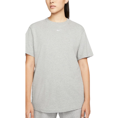 Nike Women's Sportswear Essential T-shirt - Dark Gray Heather/White