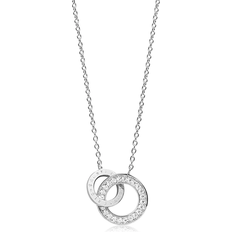 Sif Jakobs Prato Uno Piccolo Necklace - Silver/Transparent