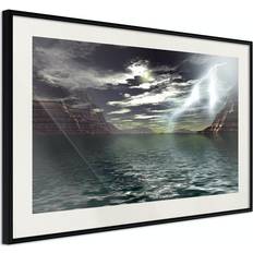 Arkiio Affisch Storm on the Lake [Poster] 60x40 Poster