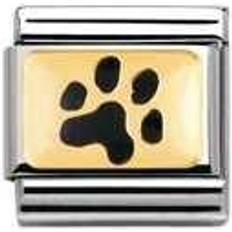 Nomination Classic & Enamel Paw Print Charm