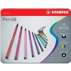 Stabilo Filzstifte Stabilo Premium Felt Tip Pen Pen Tin of 15 Assorted Colours