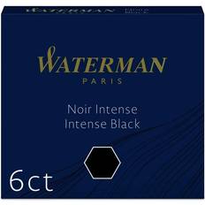 Waterman Fyldepen refill 6 stk Intense Black