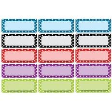 Ashley Magnetic Labels, Assorted Color Dots Quill