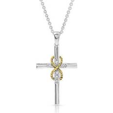 Montana Silversmiths Eternal Faith Cross Necklace