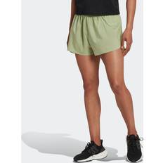 Green - Unisex Shorts adidas Adizero Running Split Shorts 3"