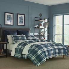 Nautica Crossview Plaid Bedspread Blue (264.16x243.84cm)