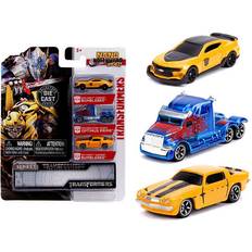 Transformers Bilar Transformers Nano Hollywood Rides Vehicle Wave 1 3-Pack