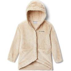 9-12M Fleece Garments Columbia Girl's Fire Side Sherpa Jacket - Ancient Fossil (1799081)