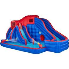 Toys Sunny & Fun Deluxe Adventure Inflatable Water Slide Park