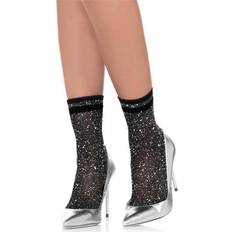 Argent Lingerie & Costumes Leg Avenue Glitzer Netz-Söckchen