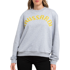 Trussardi E Sweater - Melange Grey Print Yellow