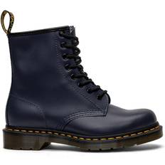 Blå - Herre Snørestøvler Dr. Martens 1460 Smooth Leather Lace Up Boots - Blue