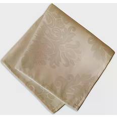 Polyester Cloth Napkins Elrene Barcelona Damask Cloth Napkin Beige (43.18x43.18)