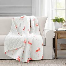 Lush Decor Kelly Flamingo Filt Orange (152.4x127cm)