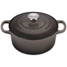 Le Creuset Oyster Signature with lid 0.499 gal 7.5 "