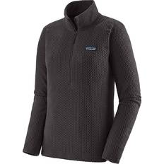 Slim Sweaters Patagonia Women's R1 Air Zip Neck Fleece Top - Black