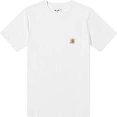 Carhartt T-shirts Carhartt WIP Pocket T-shirt - White