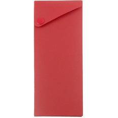 Red Pencil Case Jam Paper Red Slide Pencil Cases Pencil case sold individually