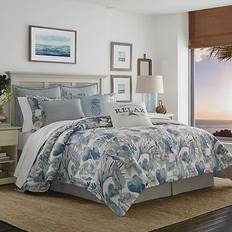 Tommy bahama comforter king Tommy Bahama Raw Coast Bedspread Blue (279.4x243.84)