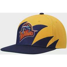 Golden state warriors keps Mitchell & Ness Golden State Warriors Hardwood Classics Sharktooth Snapback Hat Sr