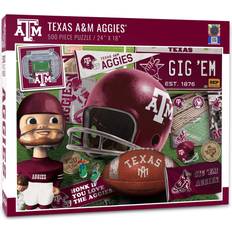 YouTheFan Texas A&M Aggies 500-Piece Retro Series Puzzle