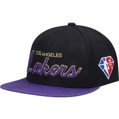 Akryl Capser Mitchell & Ness Los Angeles Lakers NBA 75th Anniversary Snapback Hat Men - Black