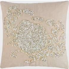 Cotton Complete Decoration Pillows Safavieh Pendi Complete Decoration Pillows White, Beige (50.8x50.8)