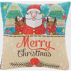 Safavieh Lux Complete Decoration Pillows Blue, Red (45.72x45.72cm)