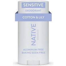 Native deodorant for men Native Sensitive Cotton & Lily Deo Stick 2.6oz