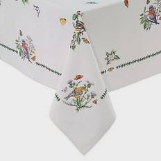 Multi Colored Tablecloths Portmeirion Botanical Birds Tablecloth Beige (213.36x152.4)