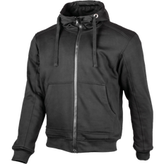 GMS Grizzly WP Motorcycle Hoodie, black, M, black