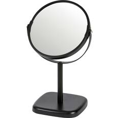 Capri 2x Magnification Double Sided Vanity Mirror Black