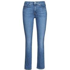 Viscose Jeans Levi's Shaping Straight Jense - Blue