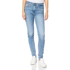 Levi's Højtaljede Skinny Jeans - Blue Denim