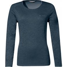 Rosa Oberteile Vaude Essential Longsleeve T-Shirt - Schwarz