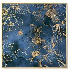 Framed Art For The Home Golden Blooms Framed Canvas Framed Art