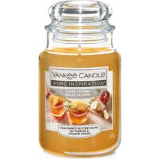 Yankee Candle Large Jar Cider Tasting Bougie Parfumée 538g