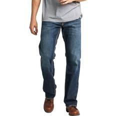 Silver Jeans Men's Zac Relaxed Fit Straight Leg - Dark Indigo