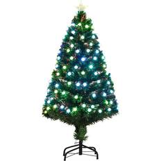 Homcom Artificial Green with Led Lights 122 cm Christmas Tree