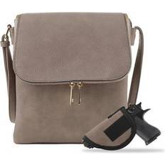 Jessie & James Cheyanne Concealed Carry Crossbody Bag - Dark Stone