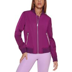 Levi's Women's Zip-Detail Bomber Jacket - Purple