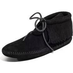 Minnetonka Schnürstiefelette - Schwarz