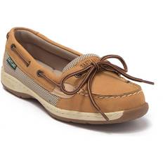 Beige Boat Shoes Eastland Womens Sunrise Boat Shoes, Medium