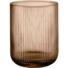 Hurricane lamp Blomus Ven Small Hurricane Lamp Glass In Coffee Coffee Lanterne