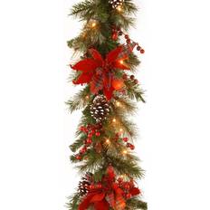 National Tree Company Pre-Lit Artificial Christmas Garland Decoration 108"