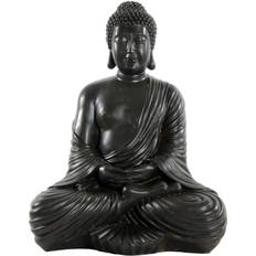 Oriental Furniture Oriental Furniture 17" Large Japanese Sitting Buddha Statue Figurine