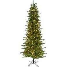 Smart christmas lights Fraser Hill Farm Artificial 9 Ft. Carmel Pine Smart Clear Lights Christmas Tree