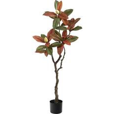 Multicolour Artificial Plants Nearly Natural 4' Fall Magnolia Artificial Tree Artificial Plant