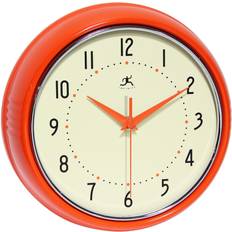9.5" Retro Metal Wall Orange